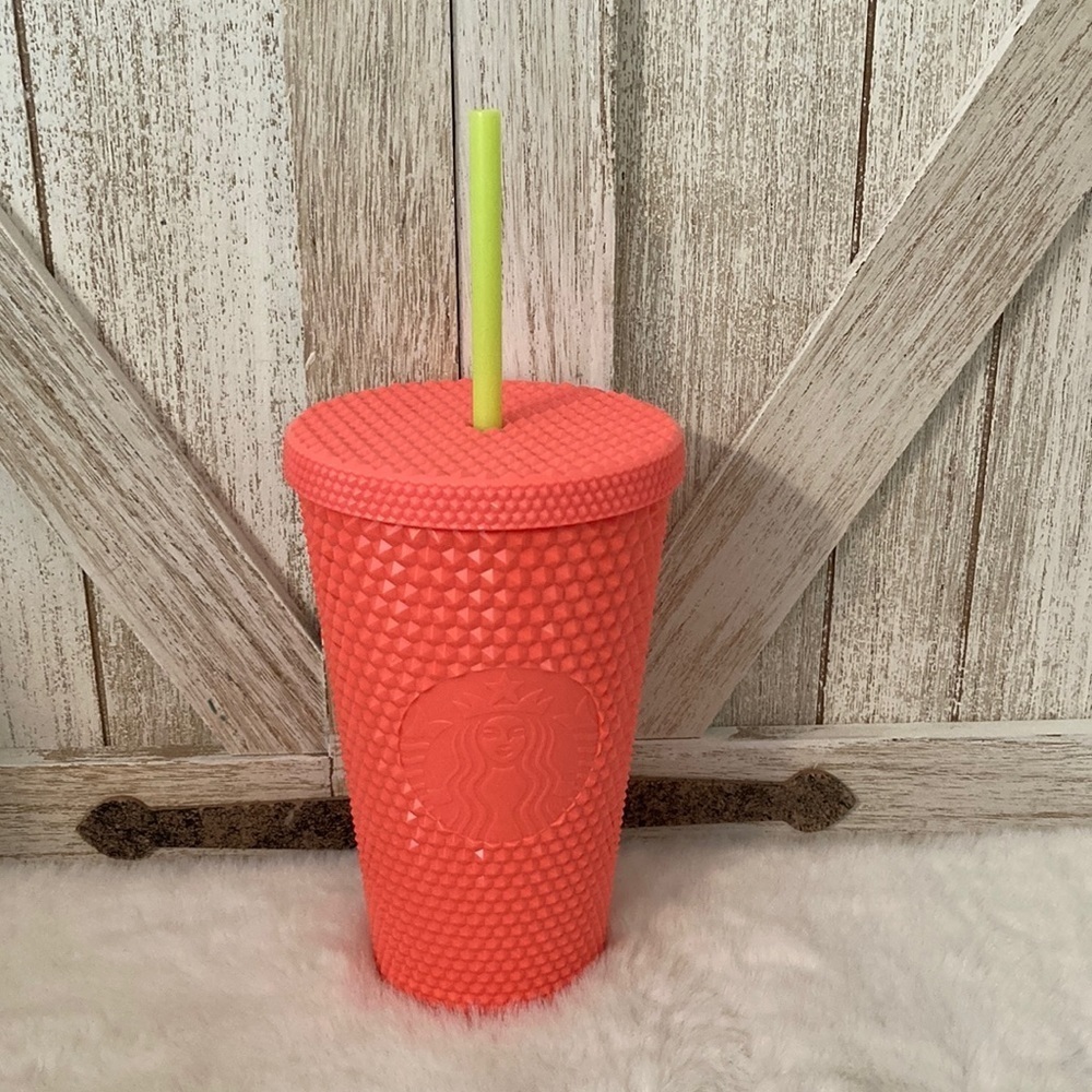Starbucks Summer 2022 Dragonfruit Studded Tumbler